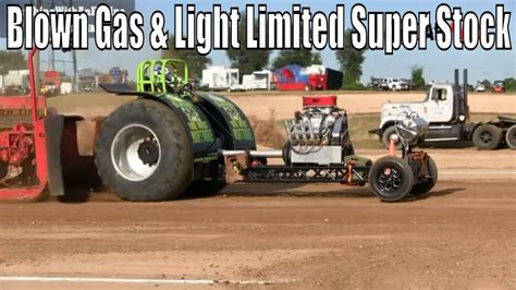 Blown Gas Light Limited Super Stock Tractors At Ttpa Tractor Pulls In