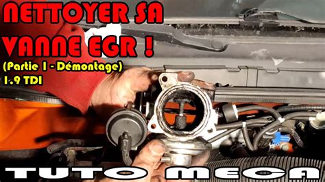 NETTOYAGE VANNE EGR Partie 1 Démontage Réparer les coupures turbo