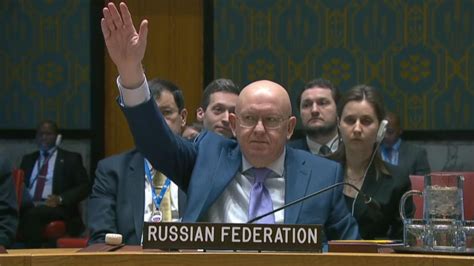 Russia And China Veto Us Sponsored Draft Resolution On Gaza Ceasefire