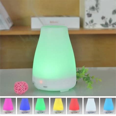 Humidificateur d Air Ultrasons Aroma Diffuseur avec LED colorées