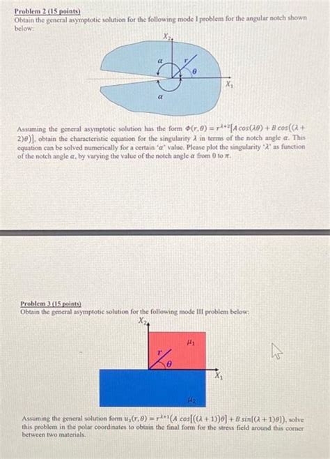 Solved Problem Points Obtain The General Asymptotic Chegg