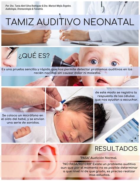 TAMIZ AUDITIVO NEONATAL Auditivo Problemas Auditivos Hipoacusia