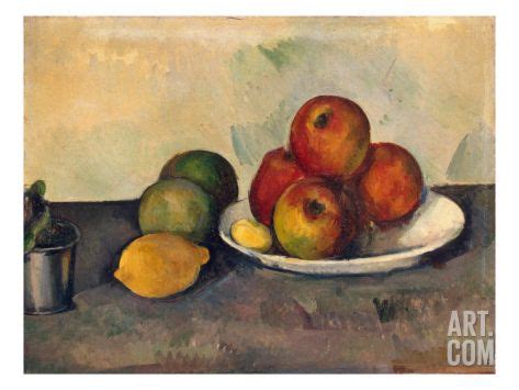 Still Life With Apples C 1890 Giclee Print Paul C Zanne Art