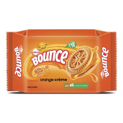 Sunfeast Bounce Tangy Orange Cream Biscuit At Rs 8 Pack Sweet Biscuits In Bengaluru Id