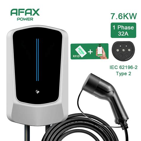 Afax Cargador Ev Tipo Para Veh Culo El Ctrico Estaci N De Carga Trif