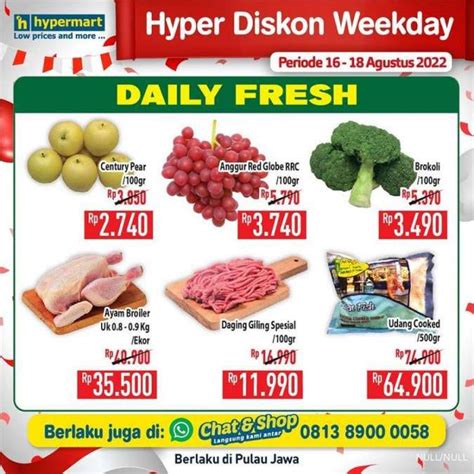 Promo Hypermart Terbaru Di Bulan Agustus Tahun Berikut Katalog