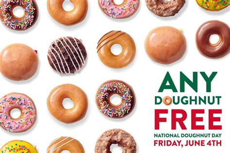 Get Two Free Donuts Dozen At Krispy Kreme On National Donut Day