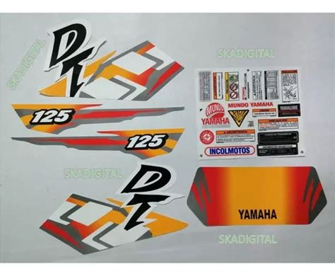 Kit Completo De Calcomanías Yamaha Dt 99 125 175 42 750 en Usme