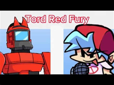 Friday Night Funkin VS Tord Red Fury FNF Mod Hard All Dialogue