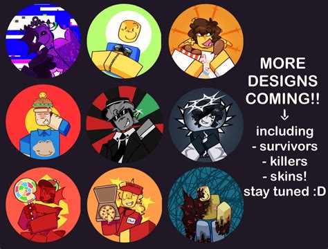 Forsaken Roblox Pins! - Etsy