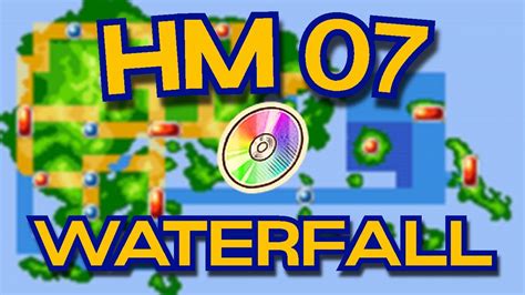 How To Get Hm Waterfall In Pokemon Emerald Youtube