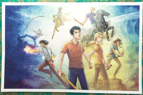 Percy Jackson Heroes Of Olympus Wallpaper