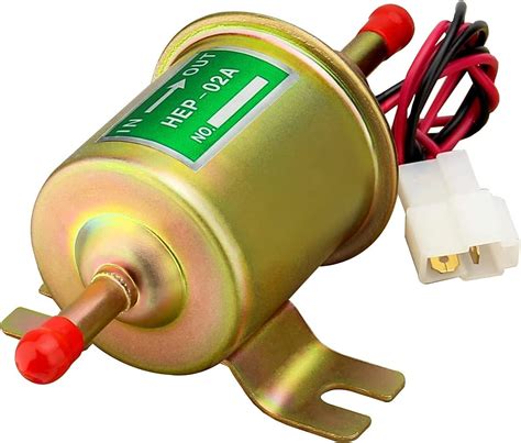 Buy Leadrise 12V Electric Fuel Pump Universal Inline Fuel Pump