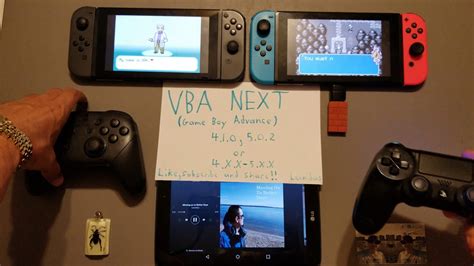 HOMEBREW Nintendo Switch NEW GAME BOY ADVANCE EMULATOR VBA NEXT