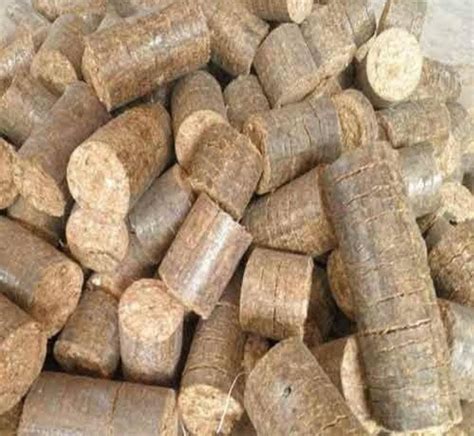 Mustard Husk Biomass Briquette For Cooking Fuel Thickness Mm At Rs