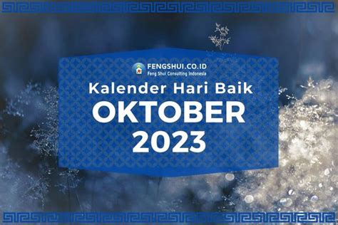 Kalender Hari Baik Oktober Lengkap Gratis