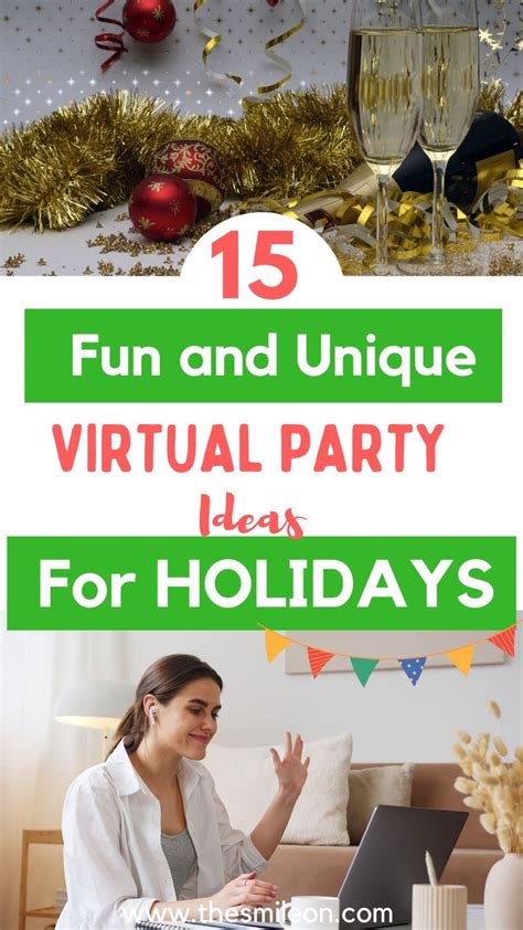 15 Fun And Unique Virtual Party Ideas For Holidays Virtual Party New