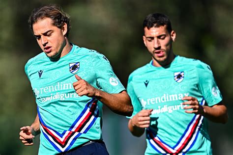 Blucerchiati Subito In Campo Due Velocit Al Mugnaini U C Sampdoria