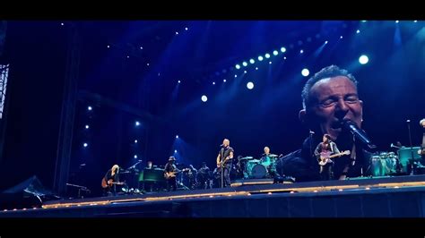 Bruce Springsteen Because The Night Live Ullevi Youtube