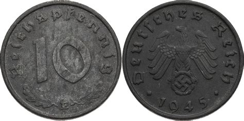 Drittes Reich Reichspfennig E Kursm Nze Vf Ma Shops