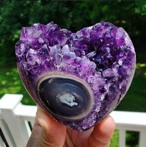 Geology Tweets On Twitter Polished And Cut Amethyst Geode Photo