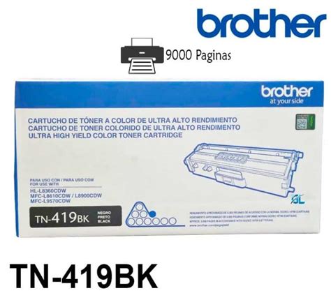 Toner Brother Tn Bk Negro L Original G Limagars Peru