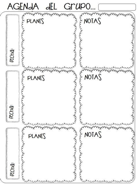 Pin De Jessica Salazar En Binders Printables Agendas Educacion