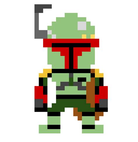 Boba Pixel Art