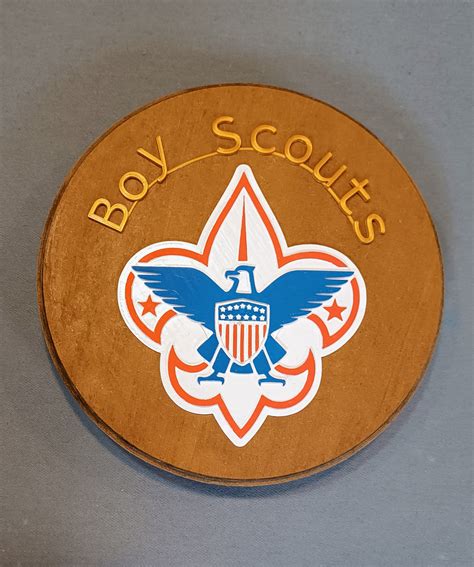 Boy Scouts of America Logo real 3D (different layers) by Baloo 3D ...