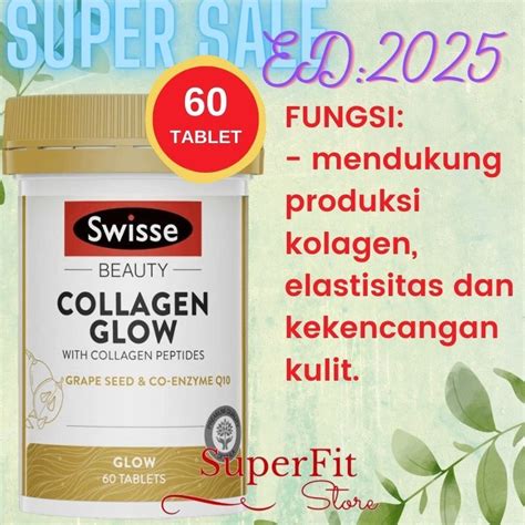 Jual Swisse Ultiboost Hair Skin Nails Swisse Collagen Glow Peptides