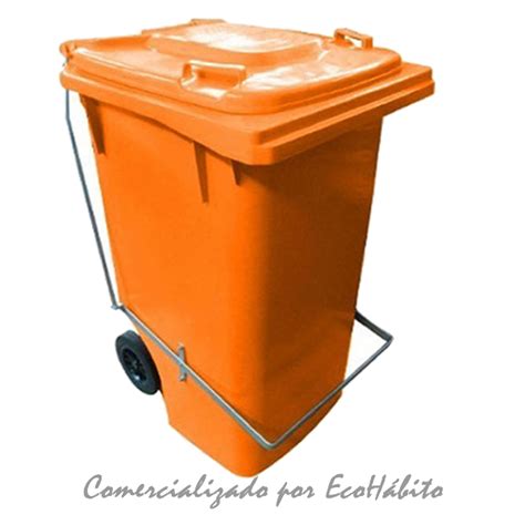 Contentor de Lixo 240 Litros Pedal Eco Hábito