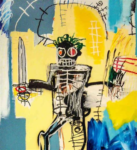 Basquiat Canvas Skeleton Street Art Print Basquiat Poster Etsy