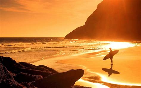 Sunlight Landscape Sunset Sea Bay Rock Shore Sand Beach