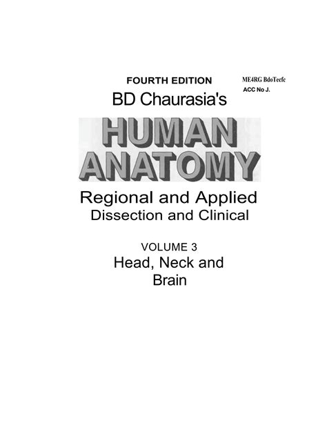 SOLUTION Bd Chaurasia S Human Anatomy Studypool