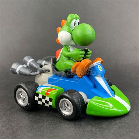 Boneco Carrinho Figura Colecionável Brinquedo Miniatura Super Mario