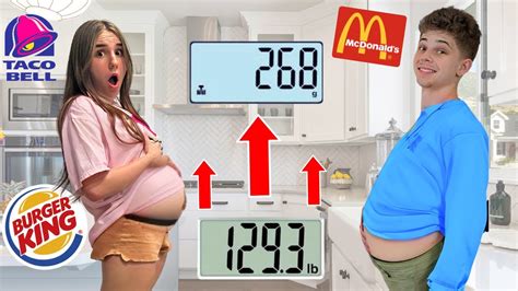 Who Can GAIN The Most Weight In 24 Hours Ft Piper Rockelle YouTube