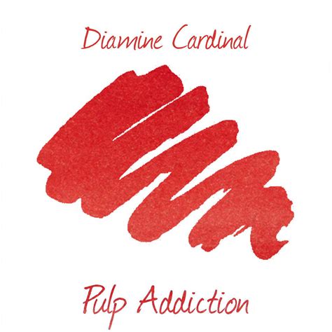 Diamine Green Edition Ink - Cardinal -2ml Sample — Pulp Addiction