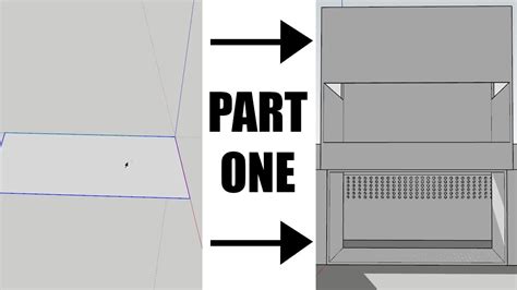 Getting Started With The Basics Of Sketchup And Modeling The Base Of