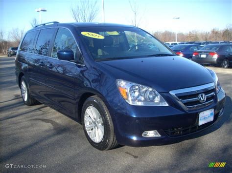 2005 Midnight Blue Pearl Honda Odyssey Touring 2105029