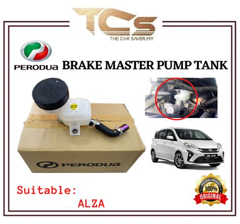 ORIGINAL BRAKE MASTER PUMP TANK ASSY PERODUA ALZA 47220 BZ161 Lazada