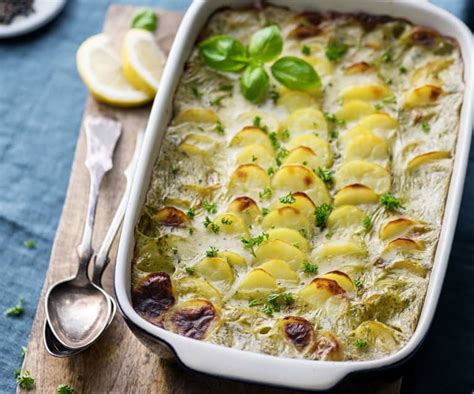 Gratin de poisson et fruits de mer béchamel végétalienne Cookidoo