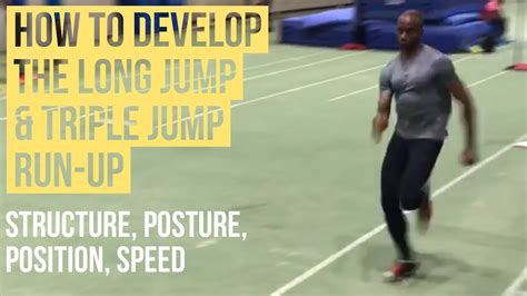 Long Jump And Triple Jump Technique Run Up Development Youtube