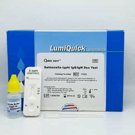 Salmonella Igg Igm Duo Lumiquick Rapid Test Skrooll