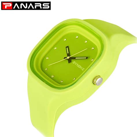 PANARS Montre Bracelet En Silicone Pour Coliers Filles Et Gar Ons