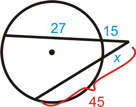 Segments From Secants Read Geometry Ck 12 Foundation