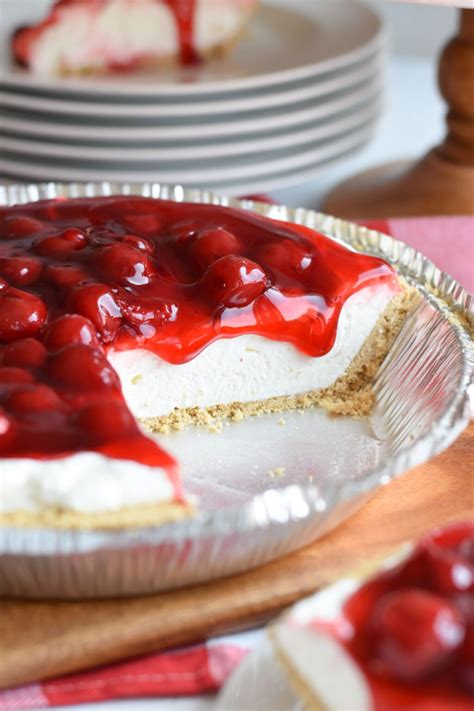 No Bake Cherry Cheesecake Dance Around The Kitchen