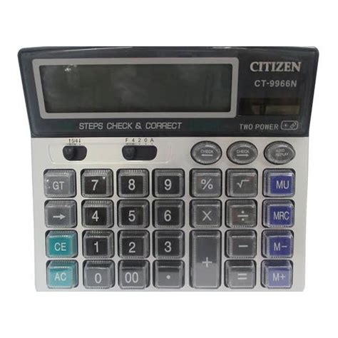 Black Simple Citizen CT 9966N Electronic Calculator At Rs 650 Piece In