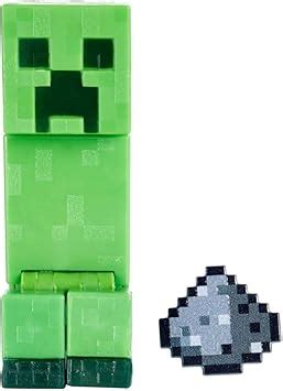 Minecraft Creeper Figura Articulada De Juguete Con Cubos De Papel Para