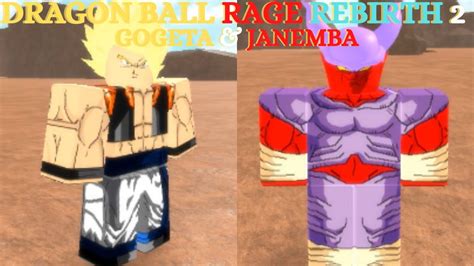 Roblox Dragon Ball Rage Rebirth Gogeta Janemba Youtube