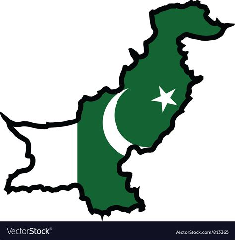 Coloured Map Of Pakistan Caresa Vivianne